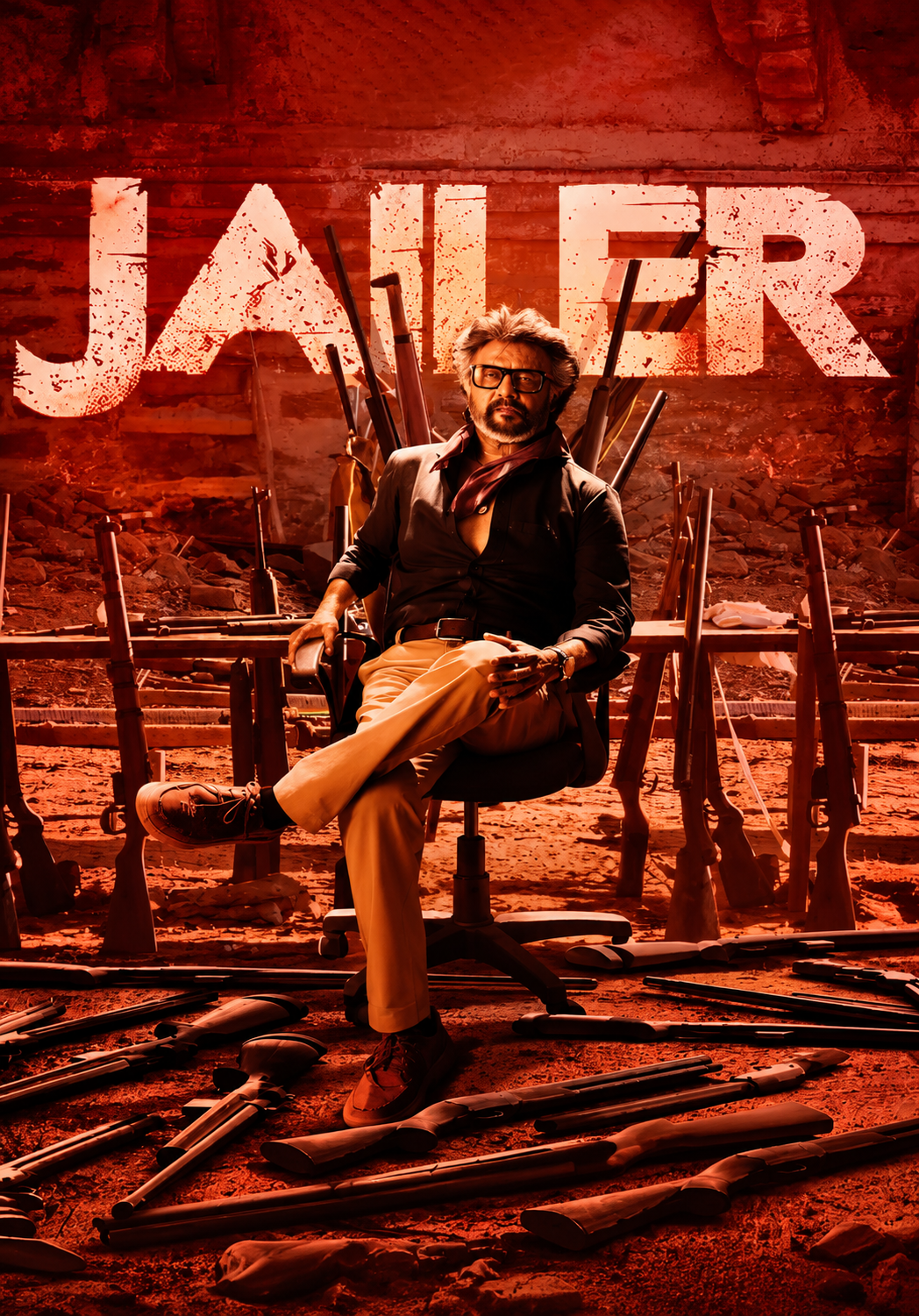 Jailer (2023) (Hindi + Tamil) Dual Audio UnCut South Movie HD ESub